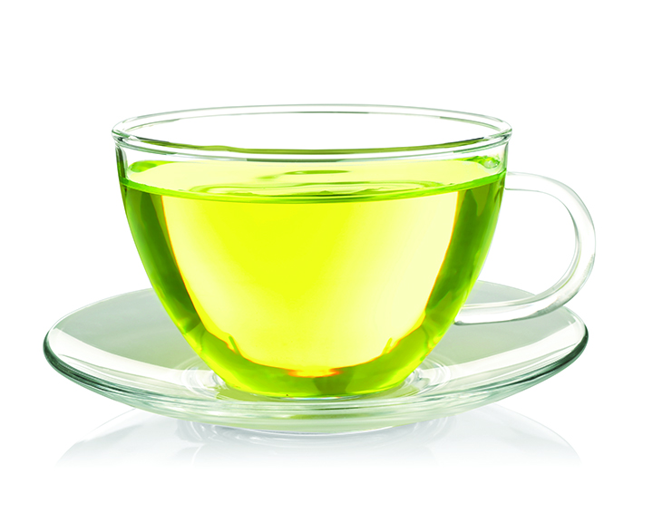 Teste de chá verde